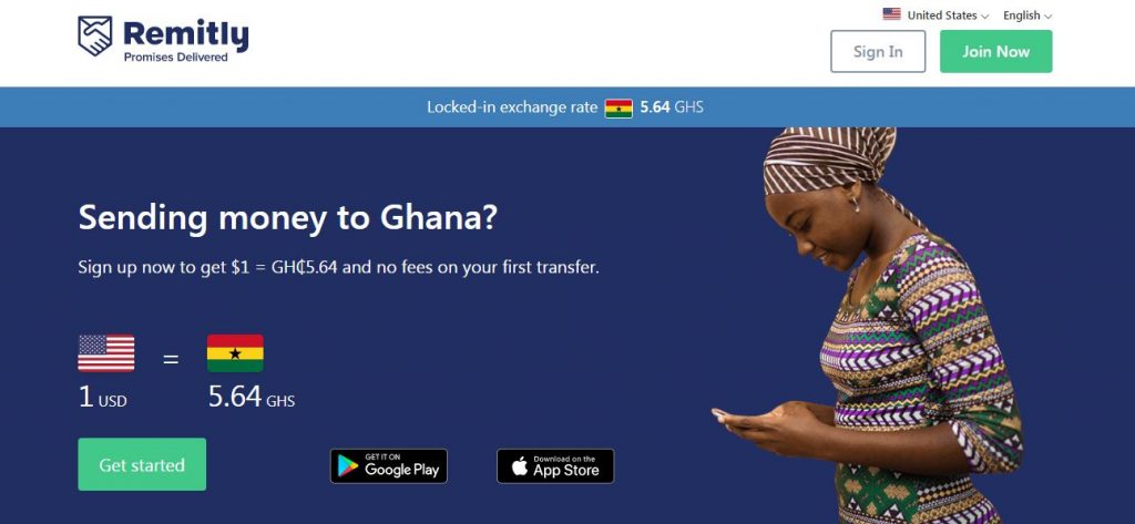 send money to Ghana from the United States